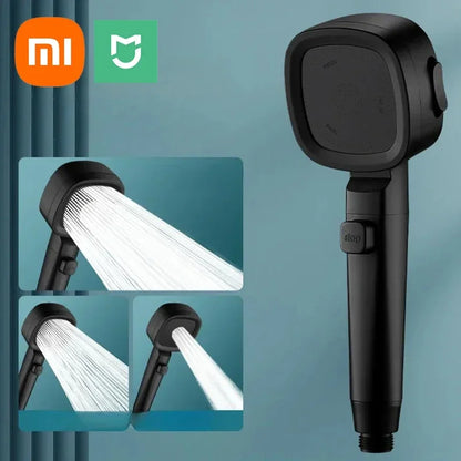 Cabezal de ducha de alta presión Xiaomi, juego de cabezal de ducha ajustable de 3 modos, baño inteligente, nuevo cabezal de ducha ajustable, accesorios, pulverizador