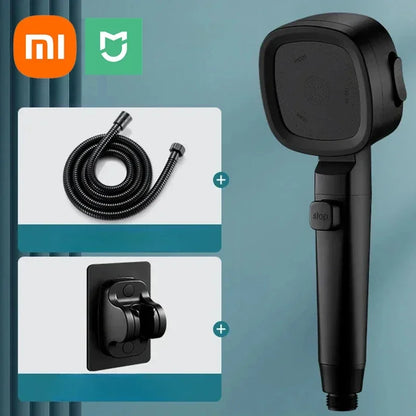 Cabezal de ducha de alta presión Xiaomi, juego de cabezal de ducha ajustable de 3 modos, baño inteligente, nuevo cabezal de ducha ajustable, accesorios, pulverizador