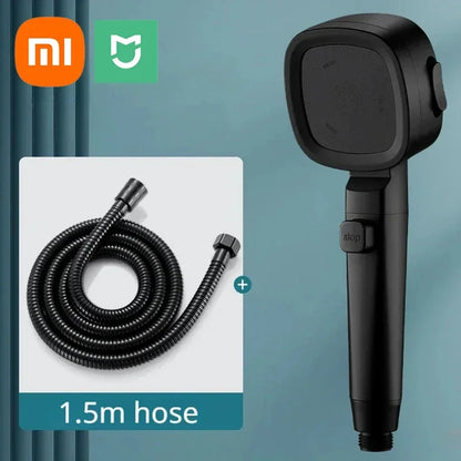 Cabezal de ducha de alta presión Xiaomi, juego de cabezal de ducha ajustable de 3 modos, baño inteligente, nuevo cabezal de ducha ajustable, accesorios, pulverizador