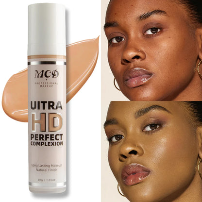 Base líquida correctora de cobertura completa de 9 tonos, Base de maquillaje de alta cobertura, cojín de maquillaje, crema Base Natural mate